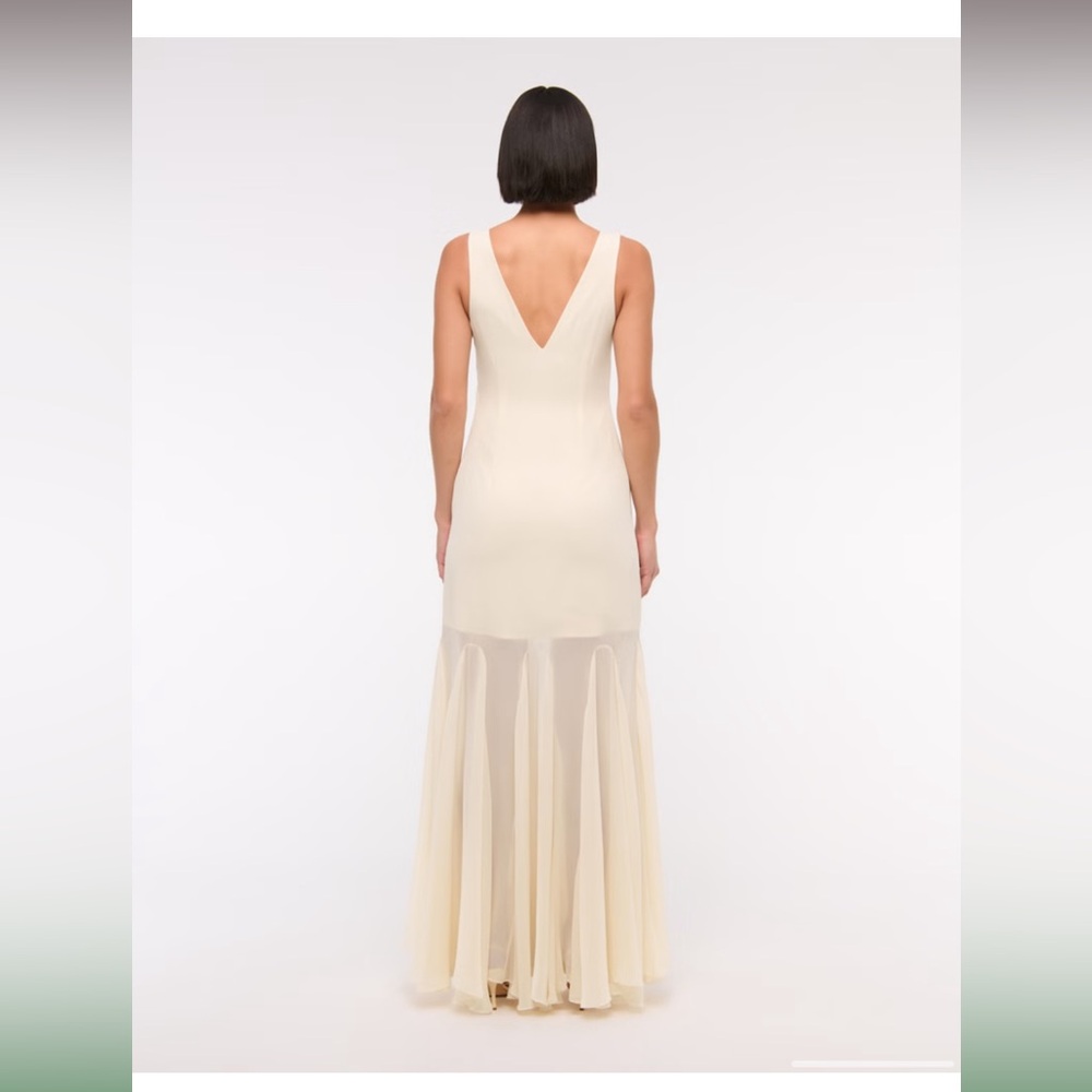 NWT Abercrombie cream dress